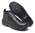 Bota Epi Calçado Segurança Couro Resistente Biqueira Pvc Ca