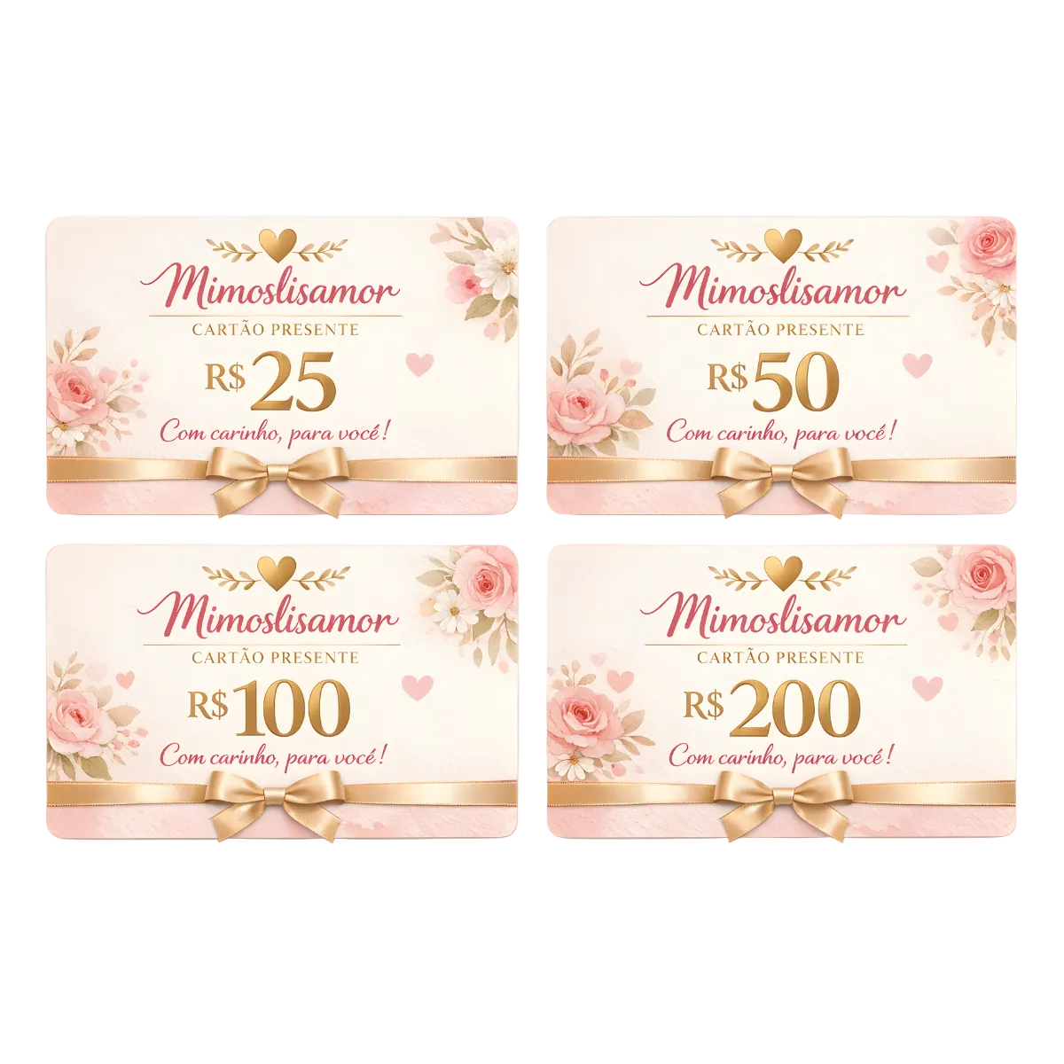 Cartão de Presente - MimosLisamor
