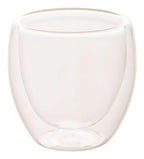 2 Copos Café Parede Dupla Borossilicato 70ml Lyor Transparente