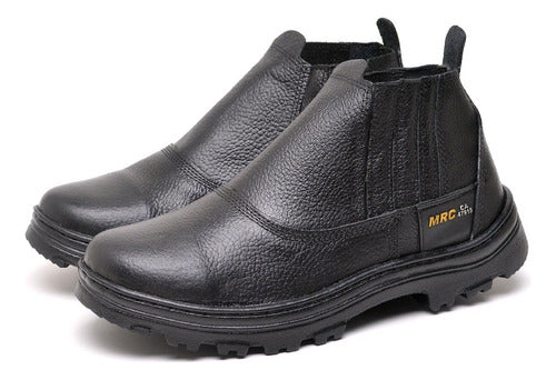 Bota Epi Calçado Segurança Couro Resistente Biqueira Pvc Ca